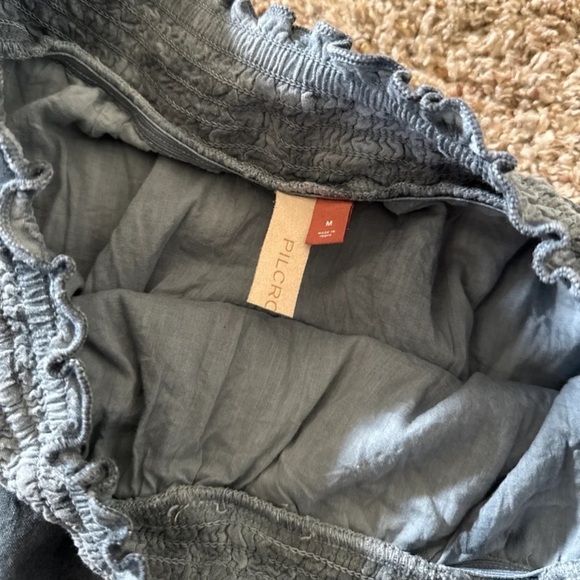 Anthropologie Pilcro Tie-Dye Mini Skirt Blue 
size Medium - Picture 8 of 12